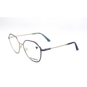 Karl Lagerfeld Kl346 400 Blue 54/16/140 Woman Eyewear Frame Karl Lagerfeld Kl346 400 Blue 54/16/140 Woman Eyewear Frame