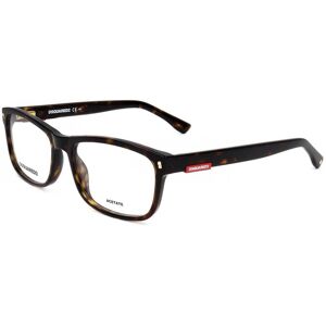 Dsquared2 D2 0009 Havana 56/17/145 Man Eyewear Frame Dsquared2 D2 0009 Havana 56/17/145 Man Eyewear Frame