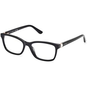 Guess Gu50196 001 Shiny Black 52/16/140 Woman Eyewear Frame Guess Gu50196 001 Shiny Black 52/16/140 Woman Eyewear Frame