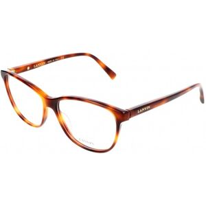 Lanvin Vln741 Shiny Dark Havana 53/14/140 Woman Eyewear Frame Lanvin Vln741 Shiny Dark Havana 53/14/140 Woman Eyewear Frame