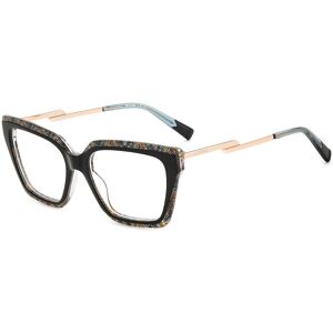 Missoni Mis 0167 Ohc Black Pattern Green 53/16/145 Woman Eyewear Frame Missoni Mis 0167 Ohc Black Pattern Green 53/16/145 Woman Eyewear Frame