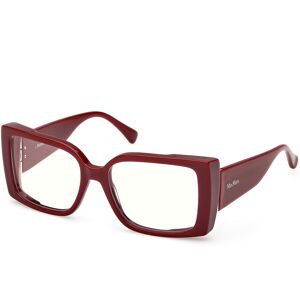Max Mara Maxmara Mm5173-B 069 Shiny Bordeaux 55/17/135 Woman Eyewear Frame Max Mara Maxmara Mm5173-B 069 Shiny Bordeaux 55/17/135 Woman Eyewear Frame