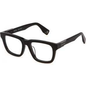 Police Vpln29 0700 Nero Lucido 52/21/145 Man Eyewear Frame Police Vpln29 0700 Nero Lucido 52/21/145 Man Eyewear Frame