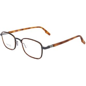 Safilo Sagoma 01 Dark Ruthenium Havana 50/21/145 Man Eyewear Frame Safilo Sagoma 01 Dark Ruthenium Havana 50/21/145 Man Eyewear Frame