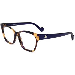 Moncler Ml5069 055 Coloured Havana 53/17/145 Woman Eyewear Frame Moncler Ml5069 055 Coloured Havana 53/17/145 Woman Eyewear Frame