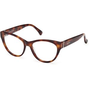 Max Mara Maxmara Mm5205 052 Dark Havana 52/16/140 Woman Eyewear Frame Max Mara Maxmara Mm5205 052 Dark Havana 52/16/140 Woman Eyewear Frame