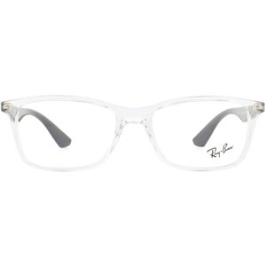 Ray-Ban Glasses Frames Rx7047 5943 Transparent And Black Men Women Ray-Ban Glasses Frames Rx7047 5943 Transparent And Black Men Women