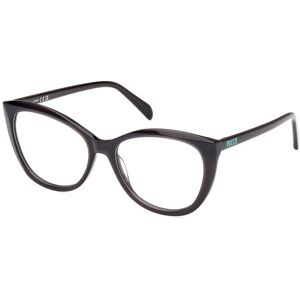 Emilio Pucci Pucci Ep5249 001 Shiny Black 55/16/140 Woman Eyewear Frame Emilio Pucci Pucci Ep5249 001 Shiny Black 55/16/140 Woman Eyewear Frame