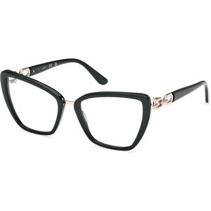 Guess Gu50180 096 Shiny Dark Green 55/18/140 Woman Eyewear Frame Guess Gu50180 096 Shiny Dark Green 55/18/140 Woman Eyewear Frame