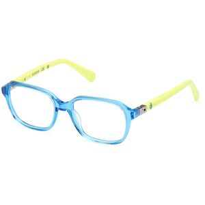 Guess Gu50143 090 Shiny Blue 47/15/130 Boy Eyewear Frame Guess Gu50143 090 Shiny Blue 47/15/130 Boy Eyewear Frame