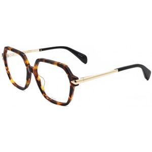 Rag & Bone Rnb3052/g Havana Black 55/16/140 Woman Eyewear Frame Rag & Bone Rnb3052/g Havana Black 55/16/140 Woman Eyewear Frame