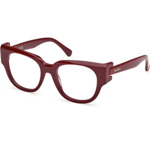 Max Mara Maxmara Mm5183 069 Shiny Bordeaux 51/19/140 Woman Eyewear Frame Max Mara Maxmara Mm5183 069 Shiny Bordeaux 51/19/140 Woman Eyewear Frame
