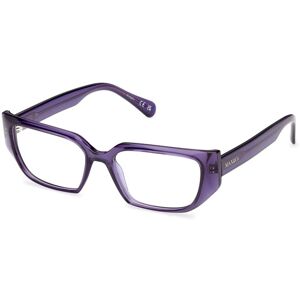 Max&co. Max &co Mo5207 081 Shiny Violet 52/16/140 Woman Eyewear Frame Max&co. Max &co Mo5207 081 Shiny Violet 52/16/140 Woman Eyewear Frame