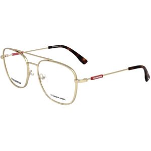 Dsquared2 D2 0047 Aoz Matte Gold 56/18/140 Man Eyewear Frame Dsquared2 D2 0047 Aoz Matte Gold 56/18/140 Man Eyewear Frame