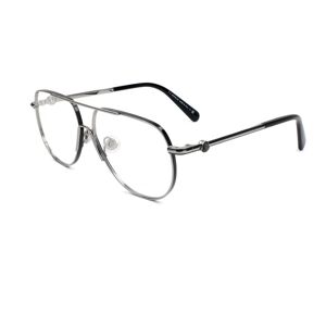 Moncler Ml5202 014 Shiny Light Ruthenium 56/13/145 Man Eyewear Frame Moncler Ml5202 014 Shiny Light Ruthenium 56/13/145 Man Eyewear Frame