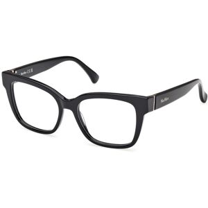Max Mara Maxmara Mm5206 001 Shiny Black 51/16/140 Woman Eyewear Frame Max Mara Maxmara Mm5206 001 Shiny Black 51/16/140 Woman Eyewear Frame
