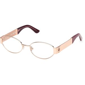 Guess Gu50314 028 Shiny Rose Gold 52/18/135 Woman Eyewear Frame Guess Gu50314 028 Shiny Rose Gold 52/18/135 Woman Eyewear Frame