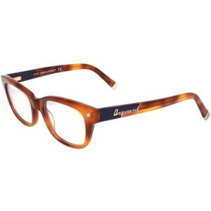 Dsquared2 Dq5068 Blonde Havana 51/19/145 Unisex Eyewear Frame Dsquared2 Dq5068 Blonde Havana 51/19/145 Unisex Eyewear Frame