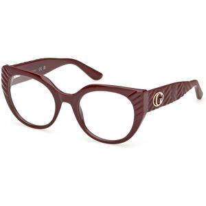 Guess Gu50306 069 Shiny Bordeaux 51/20/140 Woman Eyewear Frame Guess Gu50306 069 Shiny Bordeaux 51/20/140 Woman Eyewear Frame