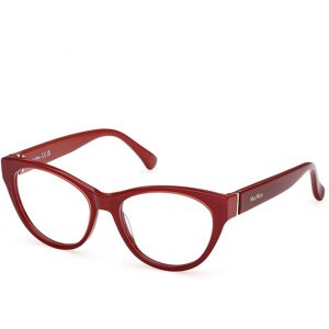 Max Mara Maxmara Mm5205 069 Shiny Bordeaux 52/16/140 Woman Eyewear Frame Max Mara Maxmara Mm5205 069 Shiny Bordeaux 52/16/140 Woman Eyewear Frame
