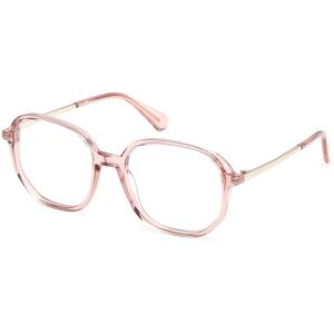 Max&co. Max &co Mo5199 072 Shiny Light Pink 49/18/135 Woman Eyewear Frame Max&co. Max &co Mo5199 072 Shiny Light Pink 49/18/135 Woman Eyewear Frame