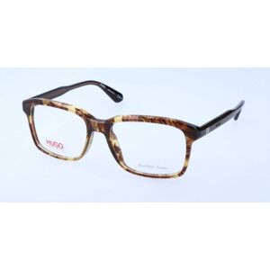Hugo Boss Hg 0113 Havana Crystal Brown Transparent Br 53/17/145 Man Eyewear Frame Hugo Boss Hg 0113 Havana Crystal Brown Transparent Br 53/17/145 Man Eyewear Frame
