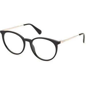 Max&co. Max &co Mo5145 001 Shiny Black 51/17/140 Woman Eyewear Frame Max&co. Max &co Mo5145 001 Shiny Black 51/17/140 Woman Eyewear Frame