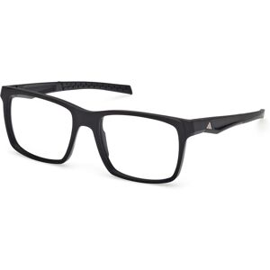 adidas Sport Sp5103 001 Shiny Black 55/18/140 Man Eyewear Frame adidas Sport Sp5103 001 Shiny Black 55/18/140 Man Eyewear Frame