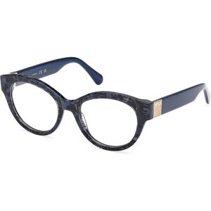 Max&co. Max &co Mo5192 092 Blue/texture 51/18/140 Woman Eyewear Frame Max&co. Max &co Mo5192 092 Blue/texture 51/18/140 Woman Eyewear Frame