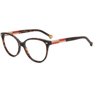 Carolina Herrera Her 0158 Havana Red 53/16/145 Woman Eyewear Frame Carolina Herrera Her 0158 Havana Red 53/16/145 Woman Eyewear Frame