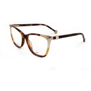 Carolina Herrera Ch 0057 C1h Havana Ivory 53/17/145 Woman Eyewear Frame Carolina Herrera Ch 0057 C1h Havana Ivory 53/17/145 Woman Eyewear Frame