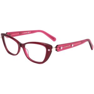 Swarovski Sk5478 072 Shiny Pink 53/14/140 Woman Eyewear Frame Swarovski Sk5478 072 Shiny Pink 53/14/140 Woman Eyewear Frame