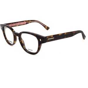 Dsquared2 D2 0057 086 Havana 46/20/150 Man Eyewear Frame Dsquared2 D2 0057 086 Havana 46/20/150 Man Eyewear Frame
