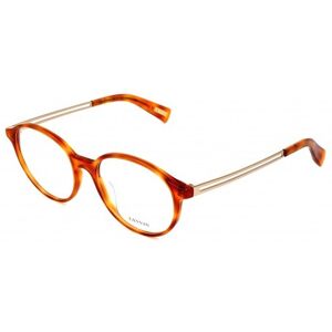 Lanvin Vln764 Shiny Light Havana 52/18/140 Woman Eyewear Frame Lanvin Vln764 Shiny Light Havana 52/18/140 Woman Eyewear Frame