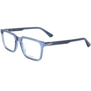 Police Vplf76 0agq Shiny Transparent Blue 53/19/145 Man Eyewear Frame Police Vplf76 0agq Shiny Transparent Blue 53/19/145 Man Eyewear Frame