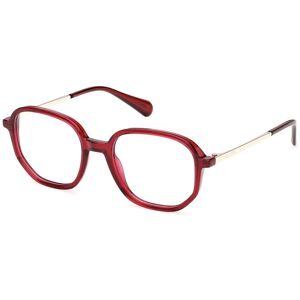 Max&co. Max &co Mo5199 069 Shiny Bordeaux 53/18/140 Woman Eyewear Frame Max&co. Max &co Mo5199 069 Shiny Bordeaux 53/18/140 Woman Eyewear Frame