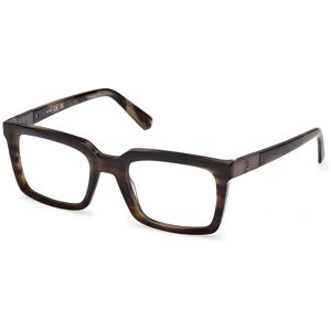 Guess Gu50331 098 Dark Green/horn 52/21/140 Man Eyewear Frame Guess Gu50331 098 Dark Green/horn 52/21/140 Man Eyewear Frame