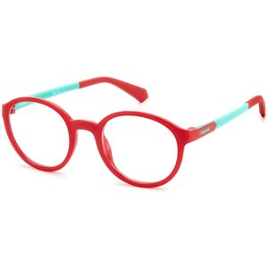 POLAROID KIDS PLD D830 33B RED AQUA Kids Eyewear Frames - Eyewear Frames POLAROID KIDS PLD D830 33B RED AQUA Kids Eyewear Frames - Eyewear Frames