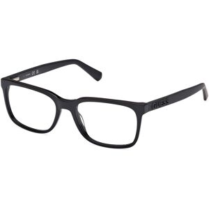 Guess Gu50187 001 Shiny Black 56/17/145 Man Eyewear Frame Guess Gu50187 001 Shiny Black 56/17/145 Man Eyewear Frame