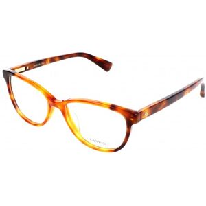 Lanvin Vln747m Shiny Dark Havana 52/16/140 Woman Eyewear Frame Lanvin Vln747m Shiny Dark Havana 52/16/140 Woman Eyewear Frame