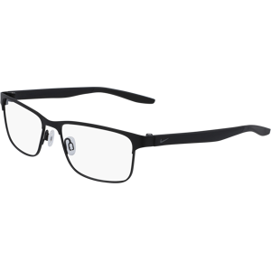 Nike 8130 N 001 Satin Black 56/16/140 Male Eyewear Frame Nike 8130 N 001 Satin Black 56/16/140 Male Eyewear Frame
