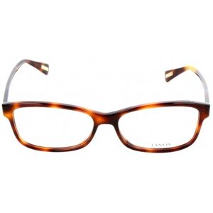 Lanvin Vln663m Shiny Dark Havana 54/15/140 Woman Eyewear Frame Lanvin Vln663m Shiny Dark Havana 54/15/140 Woman Eyewear Frame