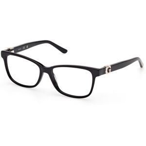 Guess Gu50227 001 Shiny Black 54/15/140 Woman Eyewear Frame Guess Gu50227 001 Shiny Black 54/15/140 Woman Eyewear Frame