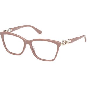 Guess Gu50181 057 Shiny Beige 54/15/135 Woman Eyewear Frame Guess Gu50181 057 Shiny Beige 54/15/135 Woman Eyewear Frame