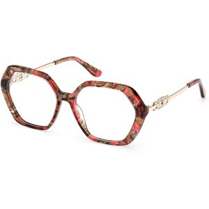 Guess Gu50317 071 Bordeaux/avana 54/15/140 Woman Eyewear Frame Guess Gu50317 071 Bordeaux/avana 54/15/140 Woman Eyewear Frame