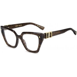 Dsquared2 D2 0186 Havana 53/19/145 Woman Eyewear Frame Dsquared2 D2 0186 Havana 53/19/145 Woman Eyewear Frame
