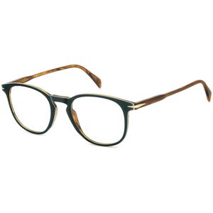 David Beckham Db 1160 Rfd Green Stripped Brown 49/20/145 Man Eyewear Frame David Beckham Db 1160 Rfd Green Stripped Brown 49/20/145 Man Eyewear Frame