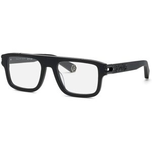 Philipp Plein Vpp021v Nero Sabbiato/opaco 53/20/145 Man Eyewear Frame Philipp Plein Vpp021v Nero Sabbiato/opaco 53/20/145 Man Eyewear Frame