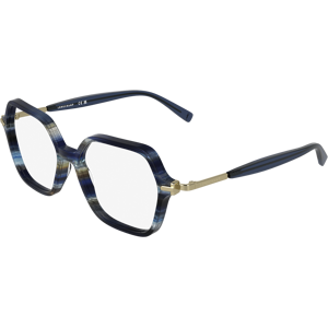 Longchamp Lo2782 407 Striped Blue 53/16/140 Female Eyewear Frame Longchamp Lo2782 407 Striped Blue 53/16/140 Female Eyewear Frame