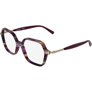 Longchamp Lo2782 503 Striped Purple 53/16/140 Female Eyewear Frame Longchamp Lo2782 503 Striped Purple 53/16/140 Female Eyewear Frame